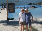 1- a Lisa and Jo at Redfish Lake.jpg (18kb)